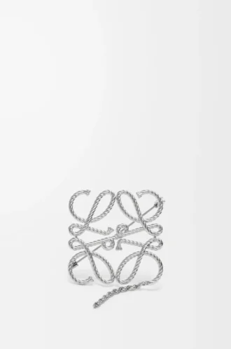 Anagram brooch Silver