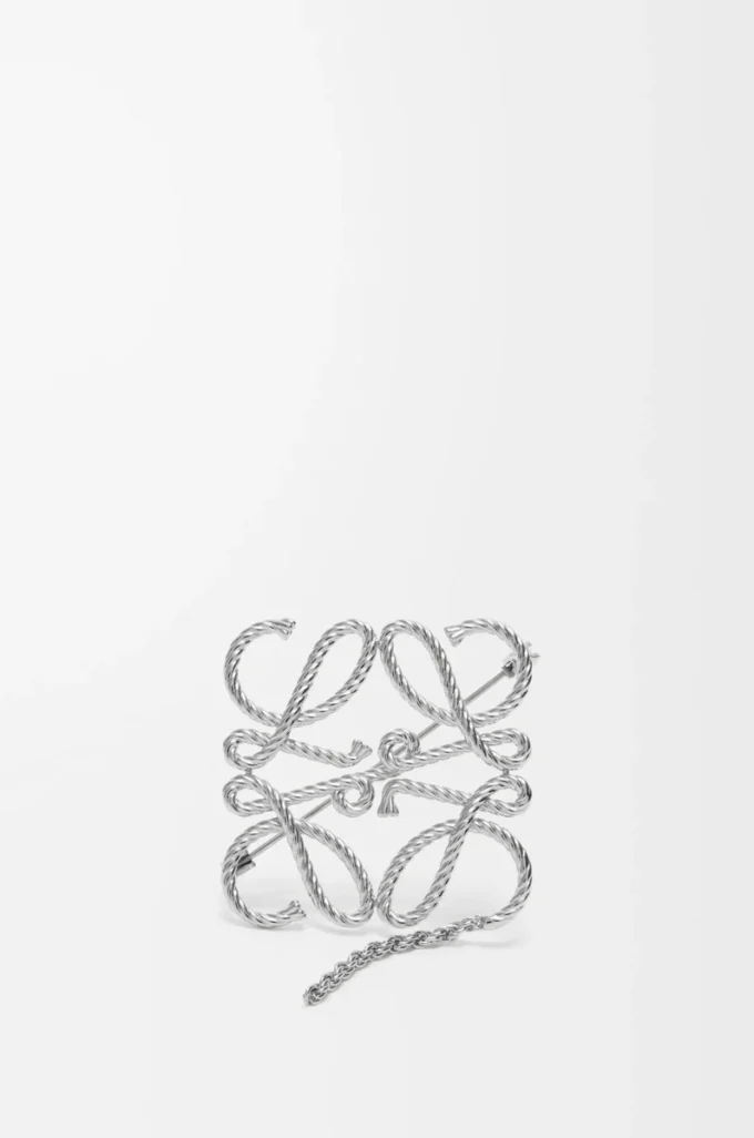 Anagram brooch Silver Anagram brooch Silver