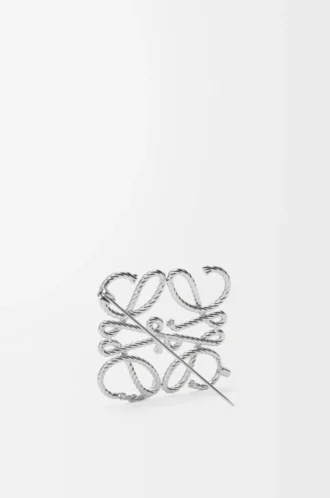 Anagram brooch Silver