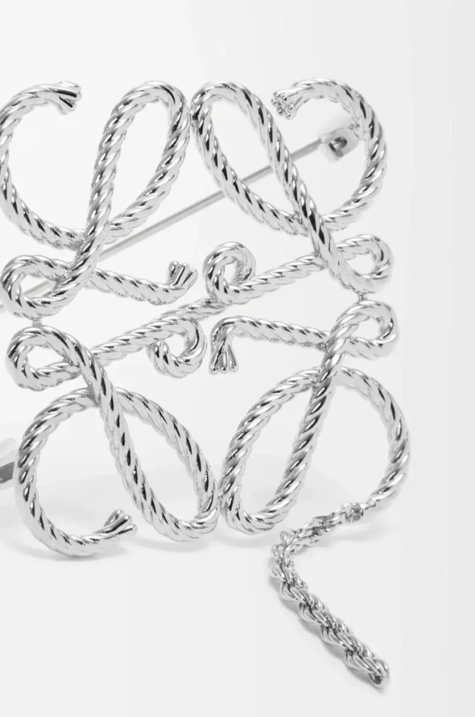 Anagram brooch Silver Anagram brooch Silver