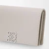 Anagram business cardholder in pebble grained calfskin Light Ghost Anagram business cardholder in pebble grained calfskin Light Ghost
