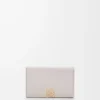 Anagram business cardholder in pebble grained calfskin Light Ghost Grey Anagram business cardholder in pebble grained calfskin Light Ghost Grey