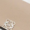 Anagram business cardholder in pebble grained calfskin Sand Anagram business cardholder in pebble grained calfskin Sand