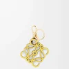 Anagram charm in calfskin Yellow/Gold Anagram charm in calfskin Yellow/Gold