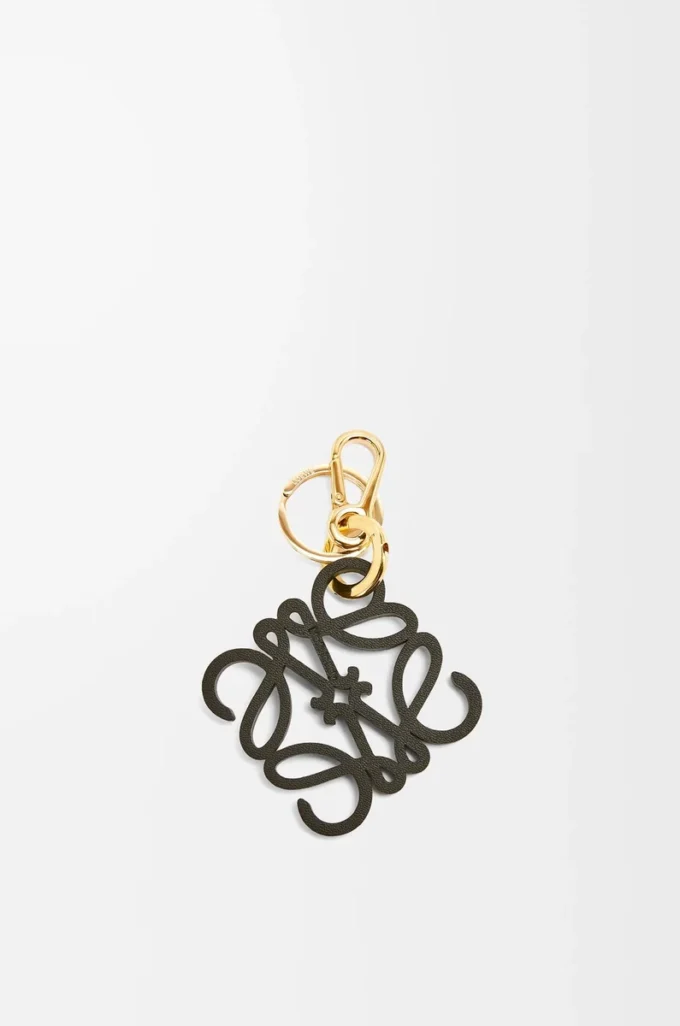 Anagram charm in calfskin Yellow/Gold Anagram charm in calfskin Yellow/Gold