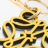 Anagram charm in calfskin Yellow/Gold Anagram charm in calfskin Yellow/Gold