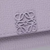 Anagram continental wallet in pebble grained calfskin Dirty Mauve Anagram continental wallet in pebble grained calfskin Dirty Mauve
