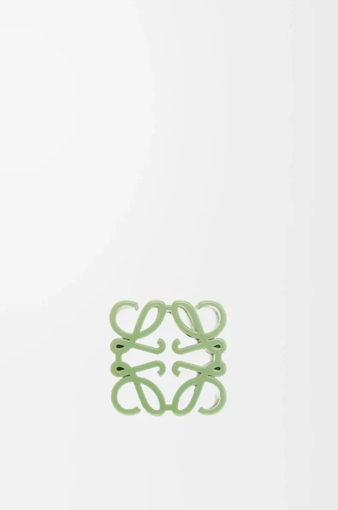 Anagram cube dice in brass Jade