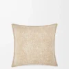Anagram cushion in wool and cashmere Beige Anagram cushion in wool and cashmere Beige
