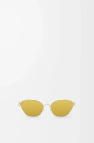 Anagram hexagonal sunglasses Gold