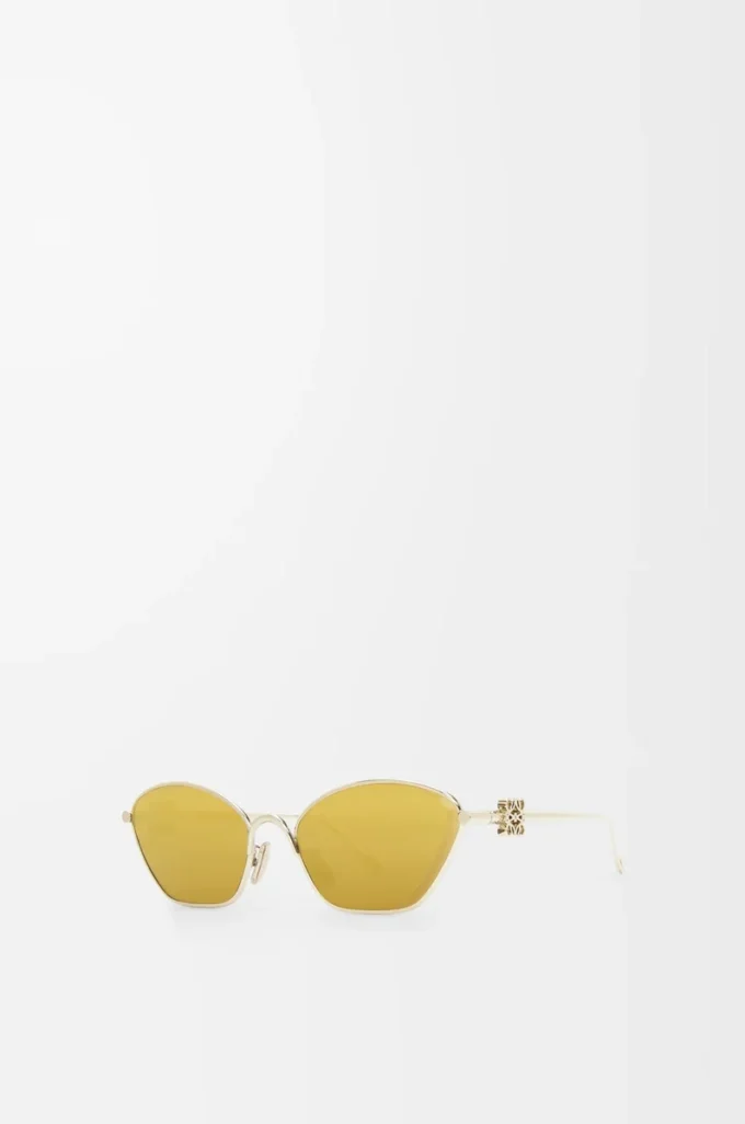 Anagram hexagonal sunglasses Gold