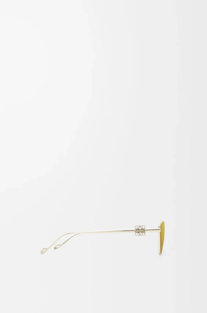Anagram hexagonal sunglasses Gold