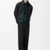 Anagram jacket in denim Black