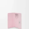 Anagram key case in pebble grained calfskin Blossom Anagram key case in pebble grained calfskin Blossom