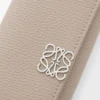 Anagram key case in pebble grained calfskin Clay Anagram key case in pebble grained calfskin Clay