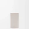 Anagram key case in pebble grained calfskin Light Ghost
