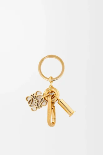 Anagram keyring Gold