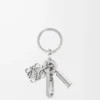 Anagram keyring Silver Anagram keyring Silver