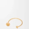 Anagram Pebble cuff in sterling silver Gold Anagram Pebble cuff in sterling silver Gold