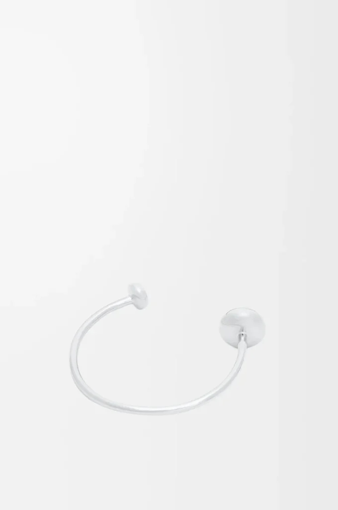 Anagram Pebble cuff in sterling silver Silver