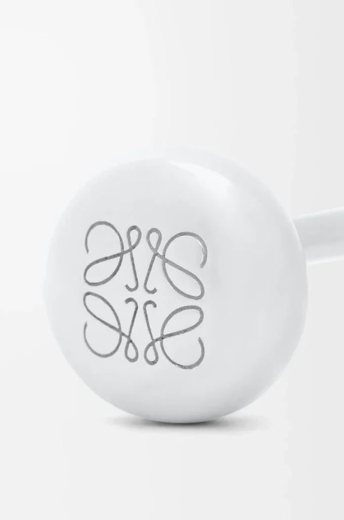 Anagram Pebble cuff in sterling silver Silver