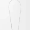 Anagram Pebble necklace in sterling silver and crystals Silver/Multicolor Anagram Pebble necklace in sterling silver and crystals Silver/Multicolor