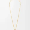 Anagram pendant in sterling silver Gold Anagram pendant in sterling silver Gold