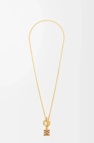 Anagram pendant in sterling silver Gold