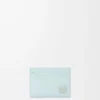 Anagram plain cardholder in pebble grained calfskin Frozen Anagram plain cardholder in pebble grained calfskin Frozen