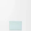 Anagram plain cardholder in pebble grained calfskin Frozen Anagram plain cardholder in pebble grained calfskin Frozen