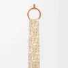 Anagram scarf in alpaca and wool blend Beige/White Anagram scarf in alpaca and wool blend Beige/White