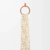 Anagram scarf in alpaca and wool blend Beige/White Anagram scarf in alpaca and wool blend Beige/White