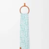 Anagram scarf in alpaca and wool blend Light Blue/White Anagram scarf in alpaca and wool blend Light Blue/White