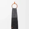 Anagram scarf in alpaca and wool Dark Grey/Black