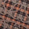 Anagram scarf in silk and cashmere Brown/Multicolor