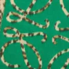 Anagram scarf in silk and cashmere Green/Multicolor