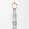 Anagram scarf in silk and cashmere Light Grey/Multicolor Anagram scarf in silk and cashmere Light Grey/Multicolor