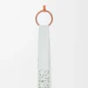 Anagram scarf in silk and cashmere Light Grey/Multicolor Anagram scarf in silk and cashmere Light Grey/Multicolor