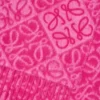 Anagram scarf in wool and cashmere Fuchsia Anagram scarf in wool and cashmere Fuchsia