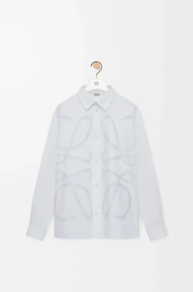 Anagram shirt in cotton White Anagram shirt in cotton White