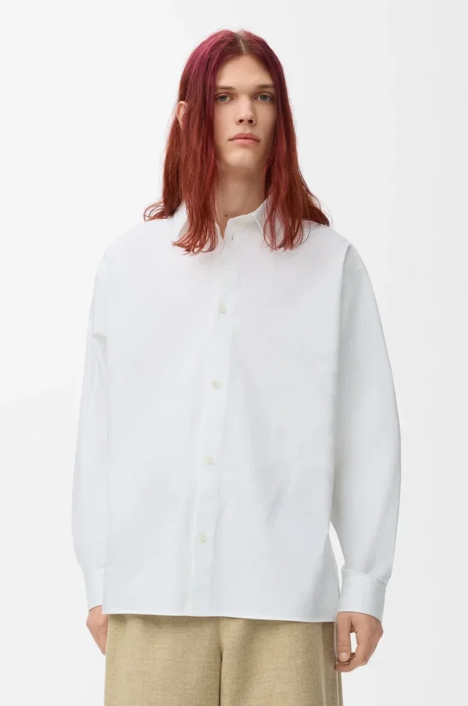 Anagram shirt in cotton White Anagram shirt in cotton White