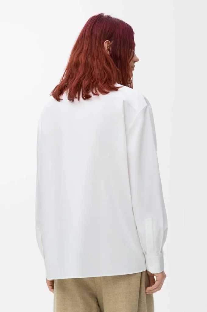 Anagram shirt in cotton White Anagram shirt in cotton White