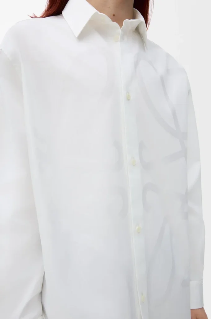 Anagram shirt in cotton White Anagram shirt in cotton White