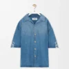 Anagram short sleeve shirt in denim Washed Denim Anagram short sleeve shirt in denim Washed Denim