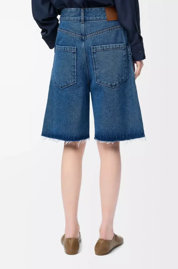 Anagram shorts in denim Jeans Blue Anagram shorts in denim Jeans Blue
