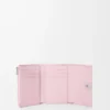 Anagram small vertical wallet in pebble grained calfskin Blossom Anagram small vertical wallet in pebble grained calfskin Blossom
