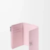 Anagram small vertical wallet in pebble grained calfskin Blossom Anagram small vertical wallet in pebble grained calfskin Blossom