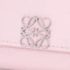 Anagram small vertical wallet in pebble grained calfskin Blossom Anagram small vertical wallet in pebble grained calfskin Blossom