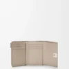 Anagram small vertical wallet in pebble grained calfskin Clay Anagram small vertical wallet in pebble grained calfskin Clay