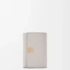 Anagram small vertical wallet in pebble grained calfskin Light Ghost Grey Anagram small vertical wallet in pebble grained calfskin Light Ghost Grey